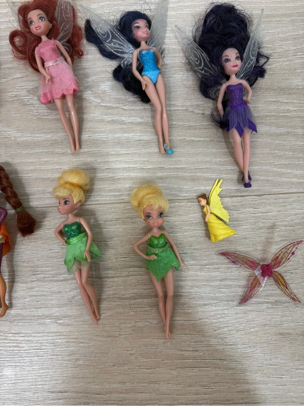 Disney Pixie Hollow Mini Figure Lot